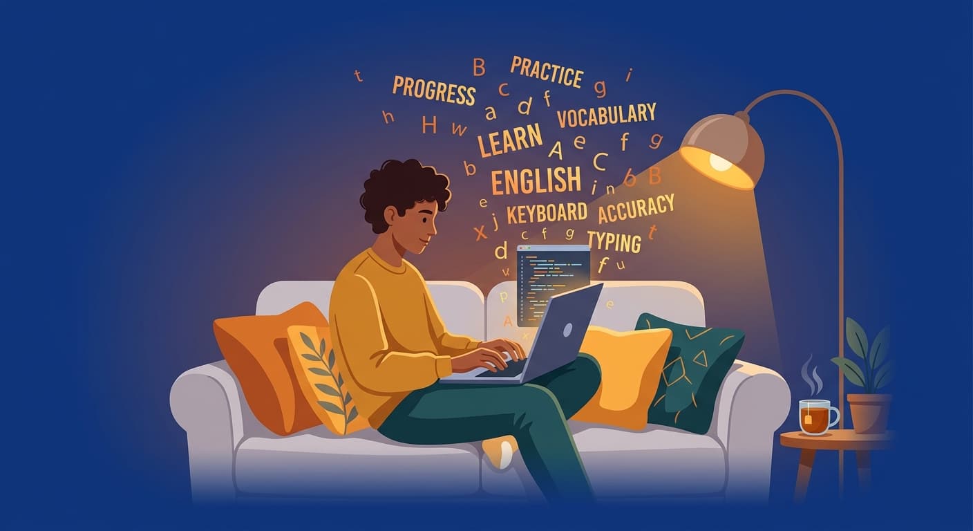 English learning illustration
